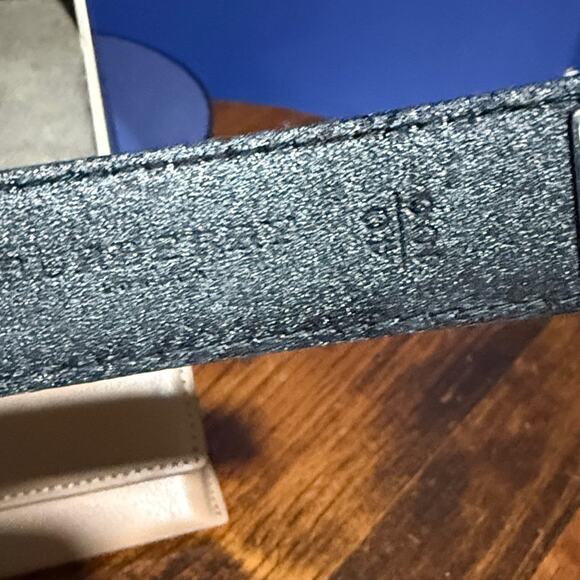 Burberry Checkered Beige and Black Belt and eyeglass case bundle - Picture 2 of 16